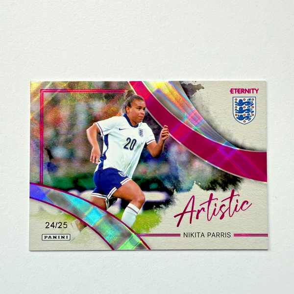 Panini Eternity 2025 Nikita Parris Artistic Magenta /25 Lionesses England Card