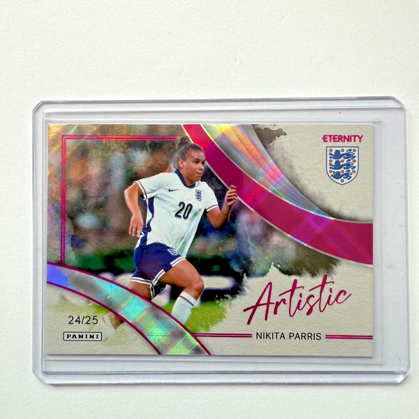 Panini Eternity 2025 Nikita Parris Artistic Magenta /25 Lionesses England Card