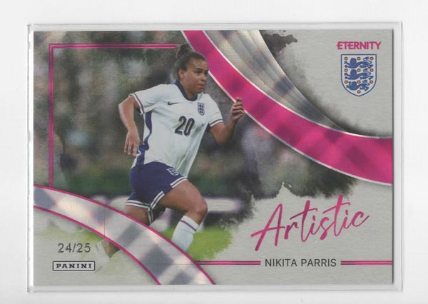 Panini Eternity 2025 Nikita Parris Artistic Magenta /25 Lionesses England Card