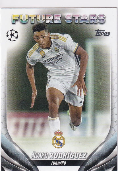 Topps Chrome Hobby UCC Champions League 2023/24 Alvaro Rodriguez Future Stars