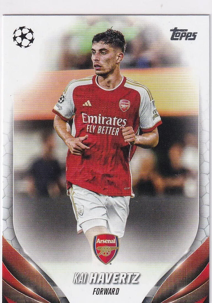 Topps Chrome Hobby UCC Champions League 23/24 Kai Havertz Arsenal Card #20