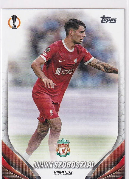 Topps Chrome Hobby UCC Champions League 23/24 Dominik Szoboszlai Liverpool Card