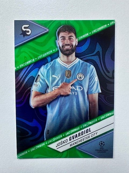 Topps UEFA Club Competitions 2024/25 Joško Gvardiol Uncommon Man City Card #90