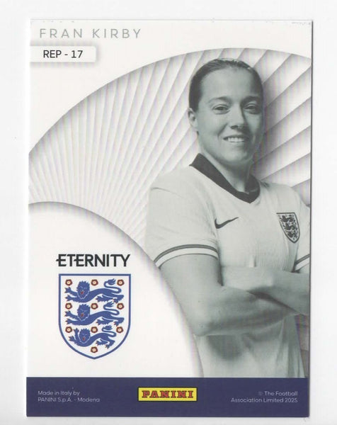Panini Eternity Lionesses 2025 Fran Kirby England Represent Green Card /50