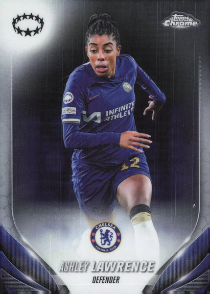 Topps Womens Chrome 2023-2024 Ashley Lawrence Chelsea Base Card #64