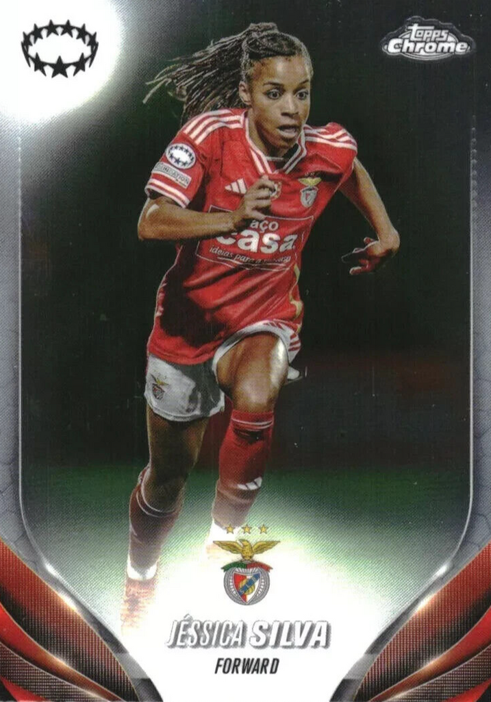 Topps Womens Chrome 2023-2024 Jessica Silva Benfica Base Card #48