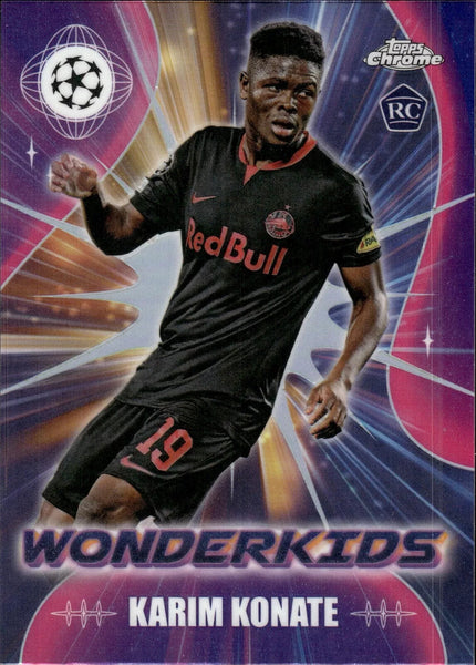 Topps Chrome Hobby UCC Champions League 2023/24 Karim Konate Wonderkids Salzburg