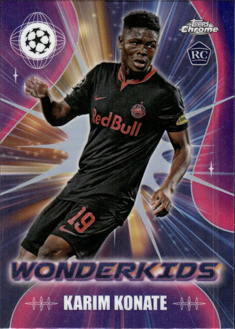 Topps Chrome Hobby UCC Champions League 2023/24 Karim Konate Wonderkids Salzburg