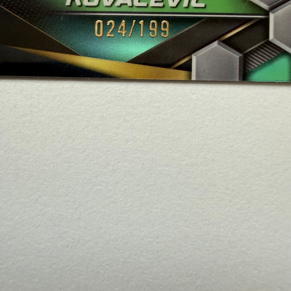 Topps 2024 Graphite Tennis Aleksandar Kovacevic Green Rookie Chrome /199