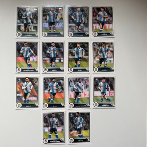 Topps Flagship Premier League 2026/27 Coventry City Complete Team Set 14 Cards