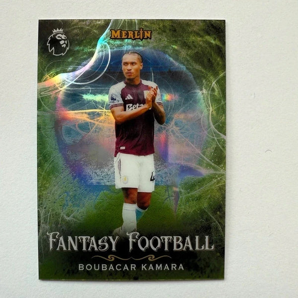 Topps Merlin Premier League 2025 Boubacar Kamara Fantasy Football Card FF-4