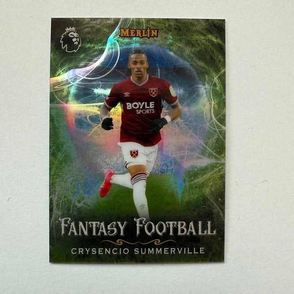Topps Merlin Premier League 2025 Crysencio Summerville Fantasy Football Card