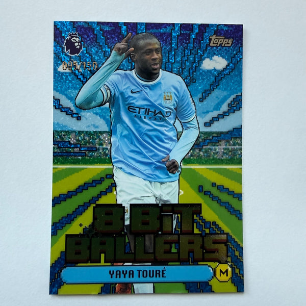 Topps Flagship Premier League 26/27 Yaya Toure 8 Bit Ballers Blue /150 Man City