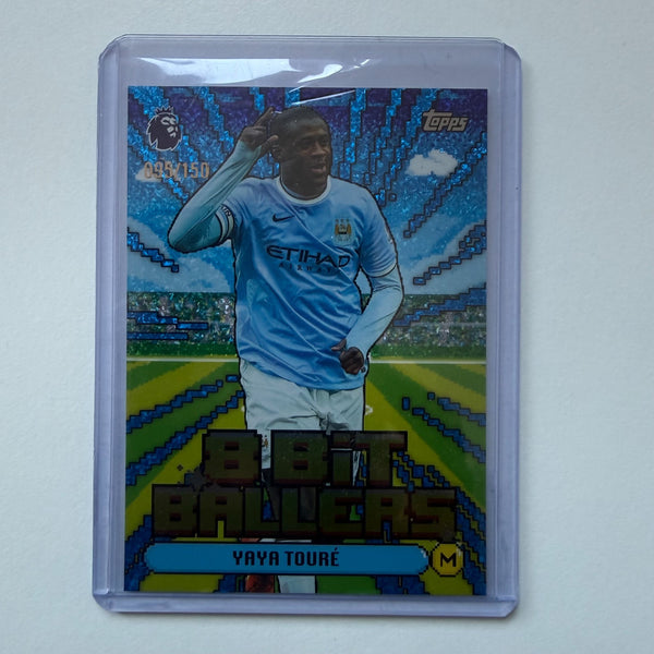 Topps Flagship Premier League 26/27 Yaya Toure 8 Bit Ballers Blue /150 Man City