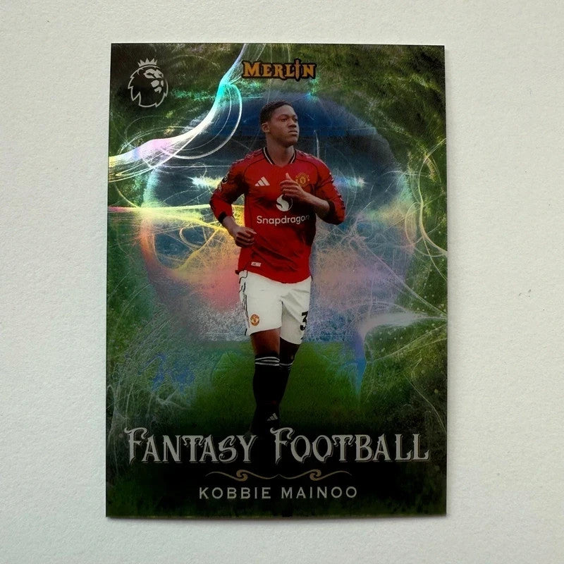 Kobbie Mainoo Fantasy Football Insert Merlin Premier League 2026 Manchester Utd