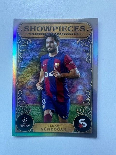 Topps Superstars 2024 23/24 Ilkay Gundogan Showpieces Barcelona Trading Card