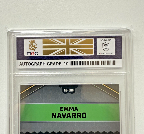 2024 Topps Graphite Tennis Emma Navarro Auto Chrome Rare /50 MGC 10