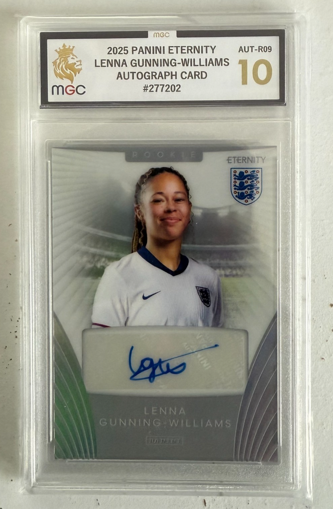 Panini Eternity Lionesses 2025 Lenna Gunning-Williams Auto Rookie MGC 10 SSP