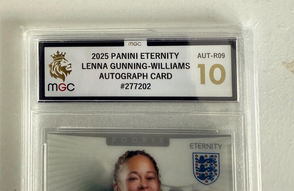 Panini Eternity Lionesses 2025 Lenna Gunning-Williams Auto Rookie MGC 10 SSP