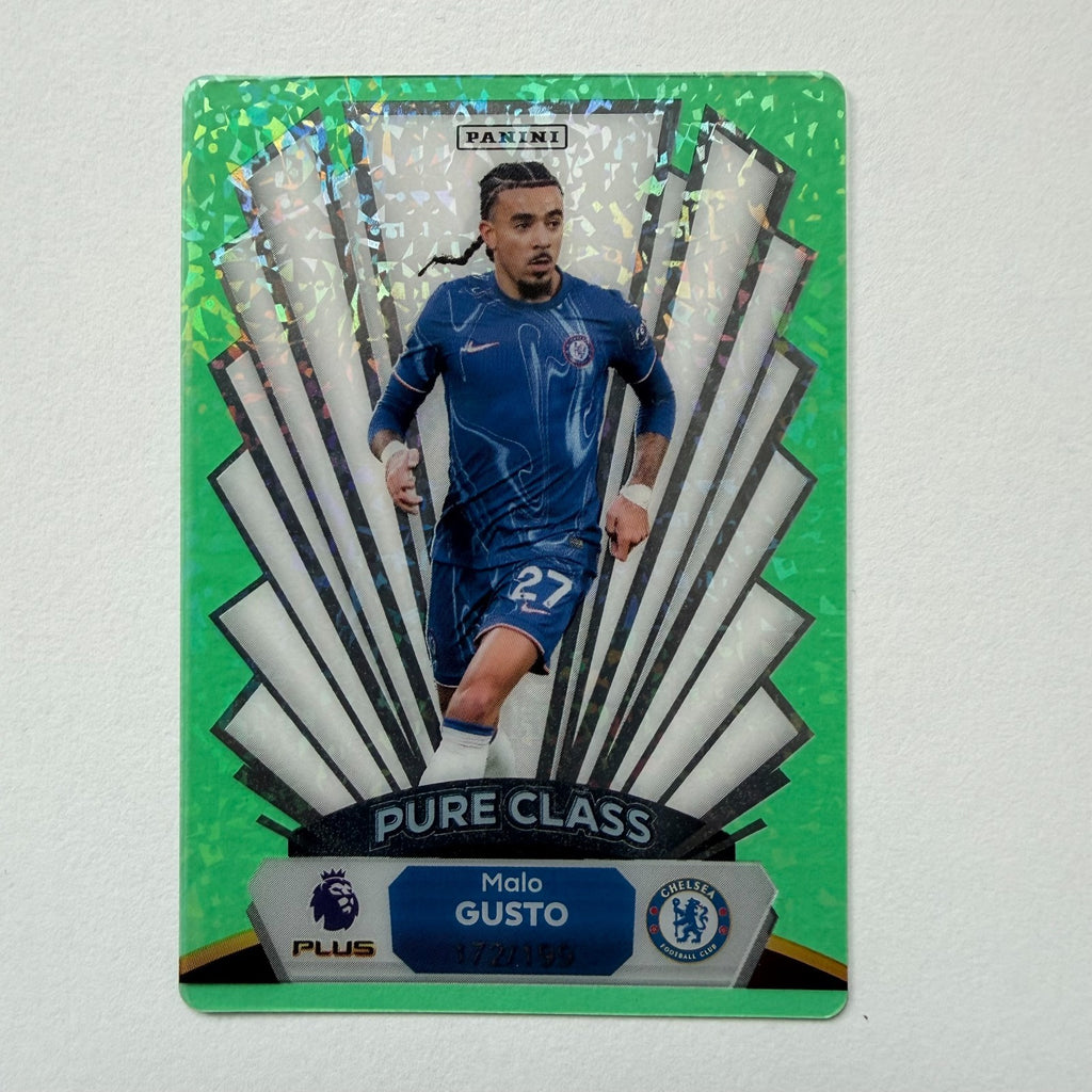 Panini Premier League Adrenalyn Plus 2025 Malo Gusto Pure Class Parallel /199