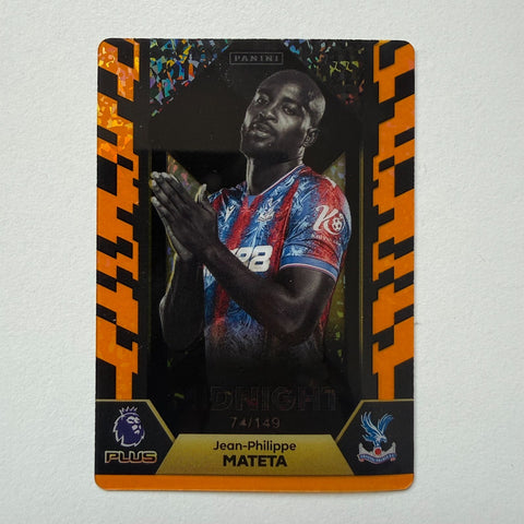 Panini Premier League Adrenalyn XL Plus 2025 Jean-Philippe Mateta Midnight /149