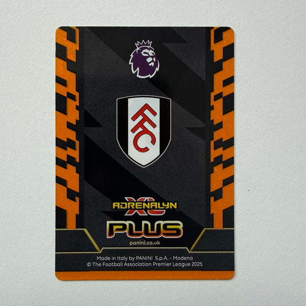 Panini Premier League Adrenalyn Plus 2025 Andreas Pereira Midnight Parallel /149