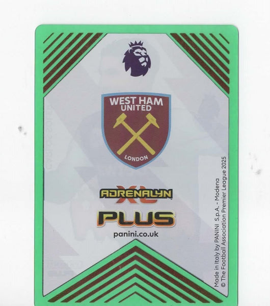 Panini Premier League Plus 2025 Adrenalyn Rush Carlos Soler Parallel Card /199