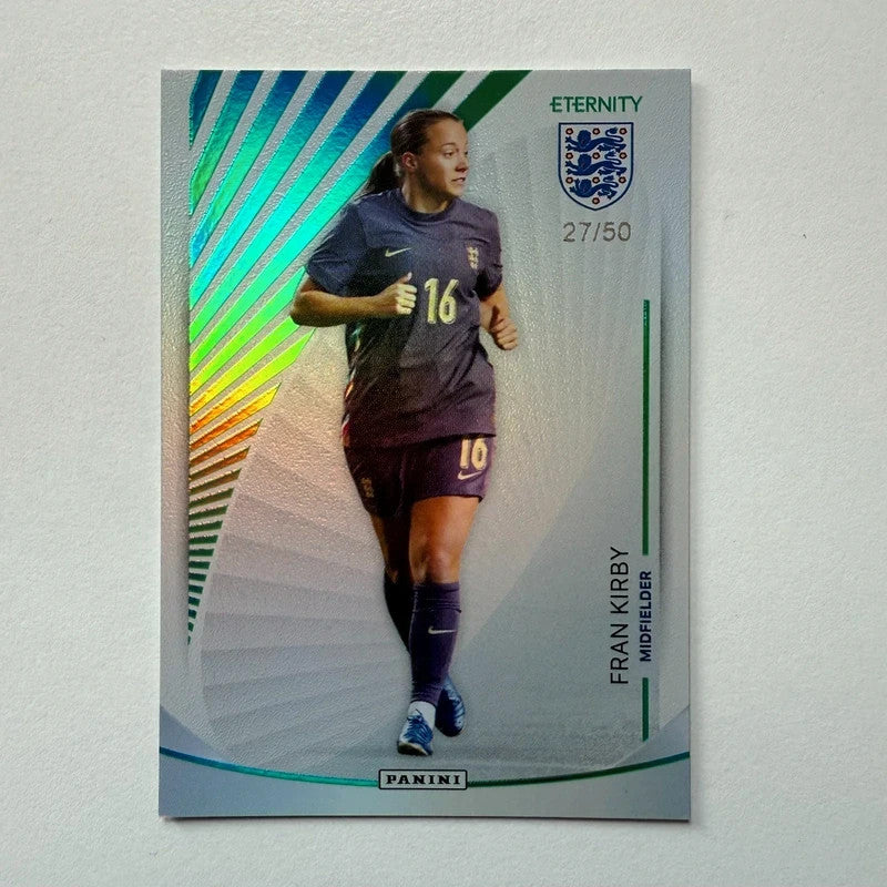 Panini Eternity Lionesses 2025 Fran Kirby England Base Green Numbered Card /50