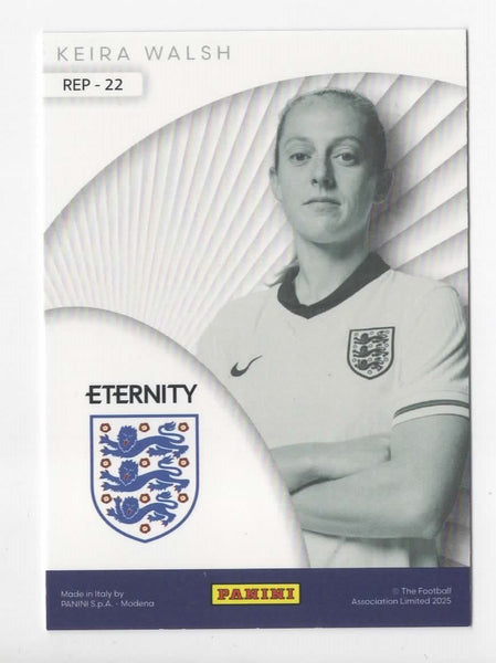 Panini Eternity Lionesses 2025 Keira Walsh England Represent Green Card /50