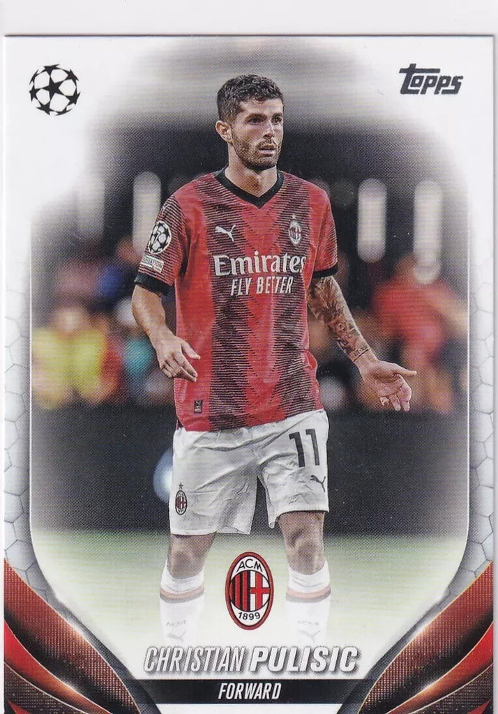 Topps Chrome Hobby UEFA Club Competitions 23/24 Christian Pulisic AC Milan #114