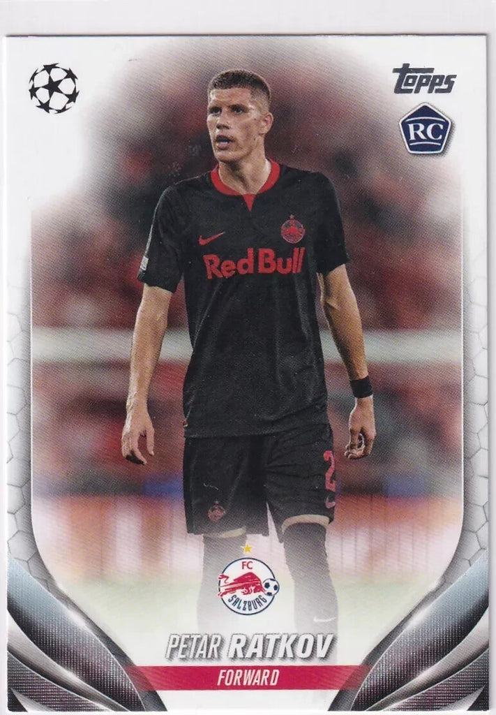 Topps Chrome Hobby UEFA Club Competitions 23/24 Petar Ratkov FC Salzburg #153