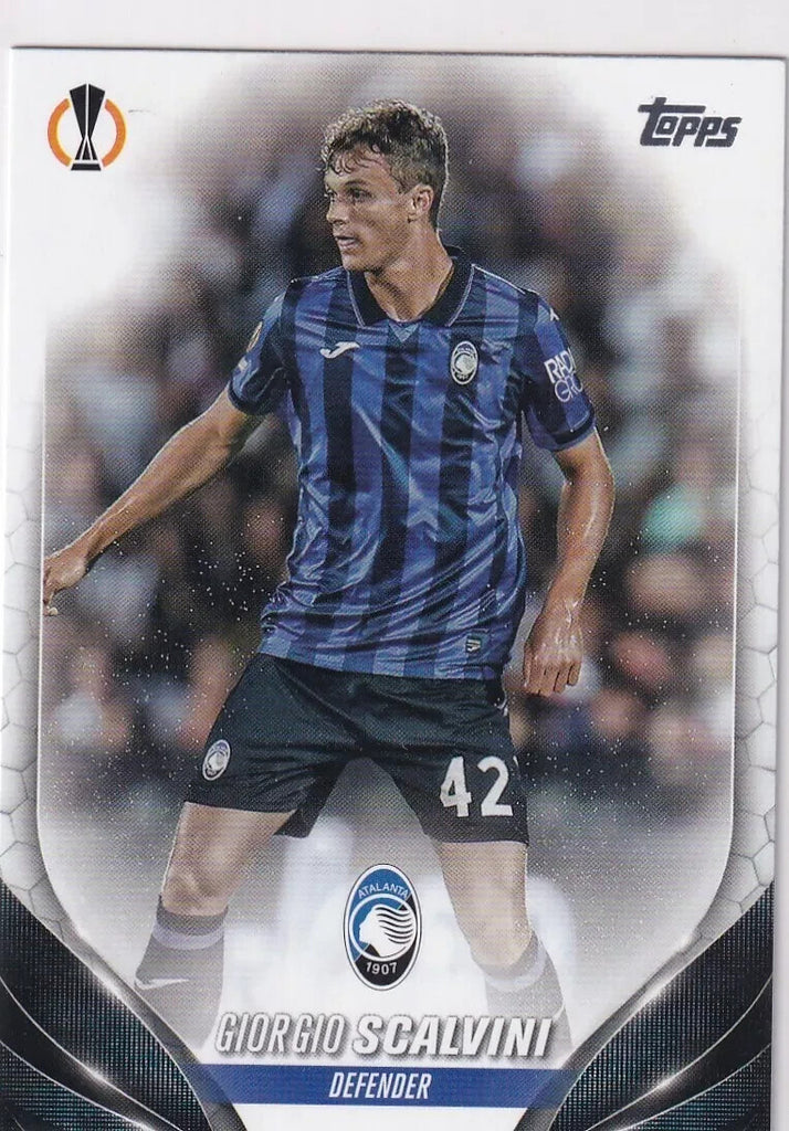 Topps Chrome Hobby UEFA Club Competitions 23/24 Giorgio Scalvini Atlanta #37