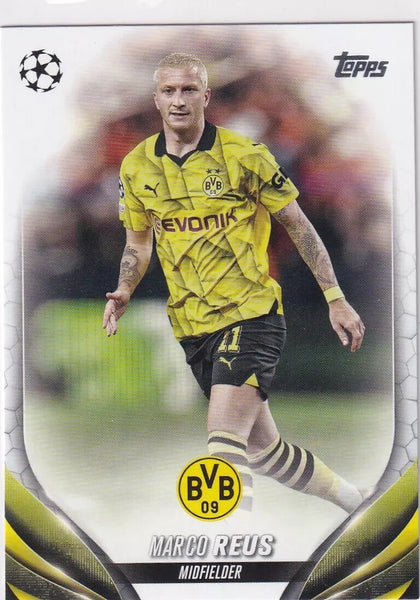 Topps Chrome Hobby UEFA Club Competitions 23/24 Marco Reus Dortmund Card #173