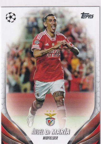 Topps Chrome Hobby UEFA Club Competitions 23/24 Angel Di Maria Benfica #53