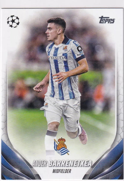 Topps Chrome Hobby UEFA Club Competition 23/24 Ander Barrenetxea Sociedad #193