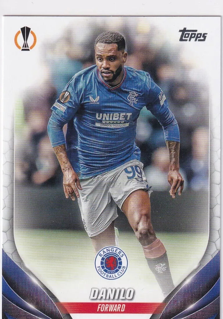 Topps Chrome Hobby UEFA Club Competition 23/24 Danilo Rangers Card #34