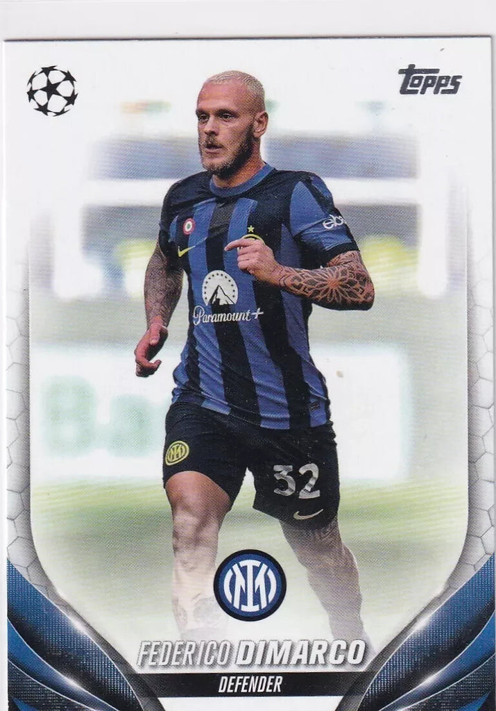 Topps Chrome Hobby UEFA Club Competition 23/24 Federico Dimarco Inter Milan #144