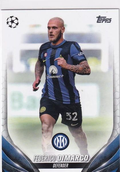 Topps Chrome Hobby UEFA Club Competition 23/24 Federico Dimarco Inter Milan #144