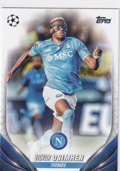 Topps Chrome Hobby UEFA Club Competitions 23/24 Victor Osimhen Napoli #58