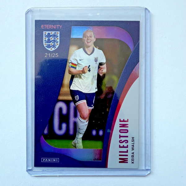 Panini Eternity 2025 Keira Walsh Milestone Magenta /25 Lionesses England Card