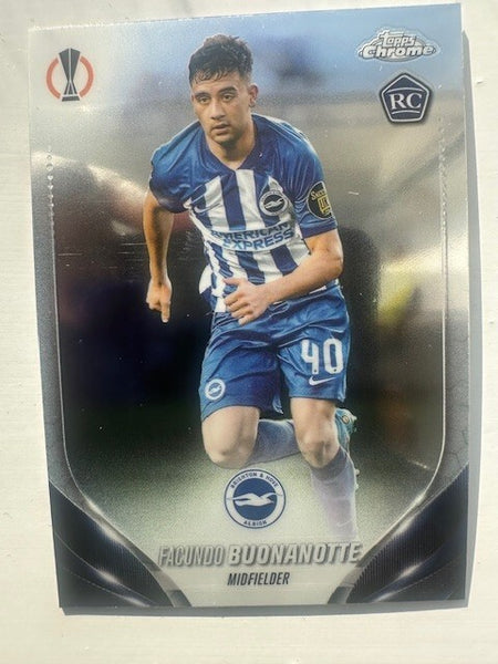 Topps Chrome Hobby UEFA Club Competitions 23/24 Facundo Buonanotte Brighton #136