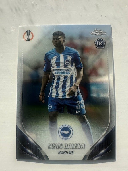 Topps Chrome Hobby UEFA Club Competitions 23/24 Carlos Baleba Brighton #113