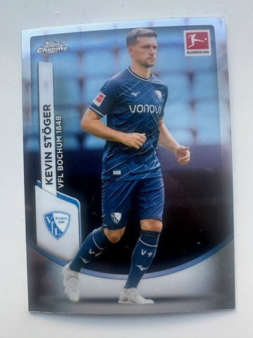 Topps Chrome Bundesliga 2023/24 Kevin Stoger VFL Bochum Card No 11