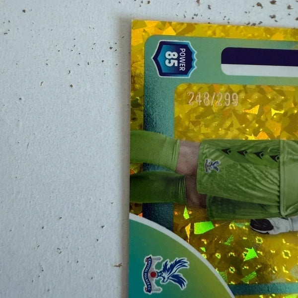 Topps Premier League 25/26 Dean Henderson Yellow Sparkle Parallel Card/299