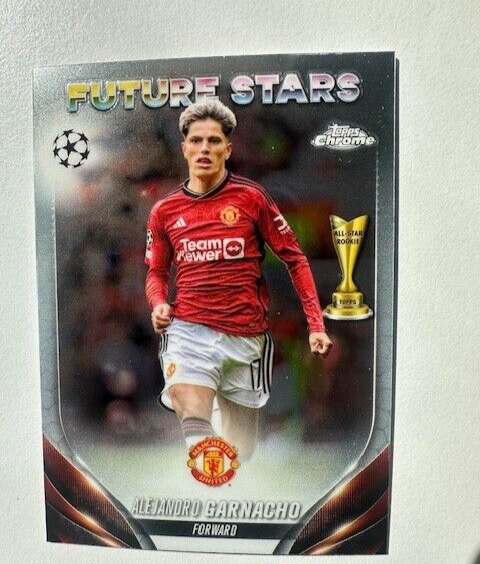 Topps Chrome Hobby UEFA Club Competitions 23/24 Alejandro Garnacho Future Stars