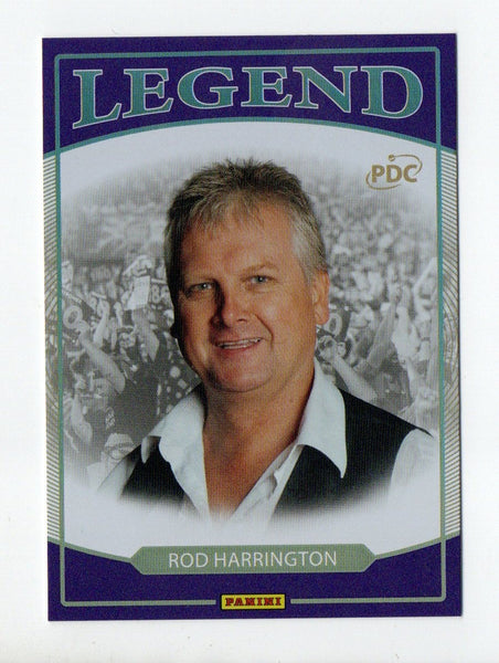 Panini 2026 PDC World Championship Darts Rod Harrington Legend Purple Card /180