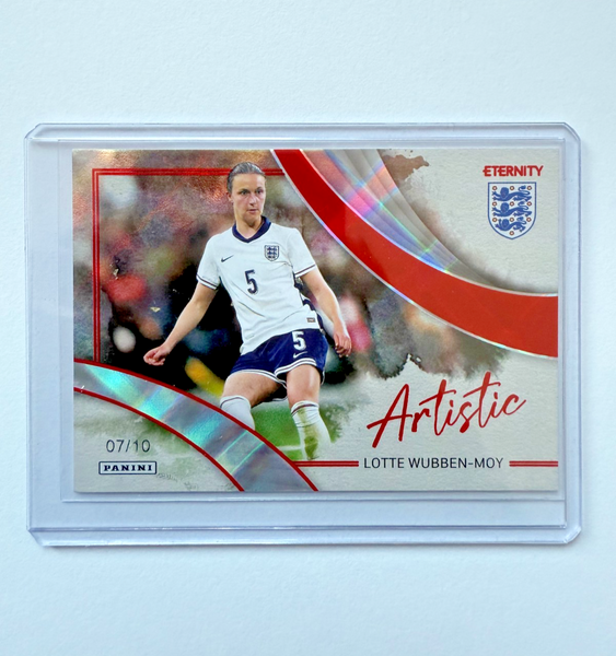 Panini Eternity 2025 Lotte Wubben-Moy Artistic Red /10 England Lionesses Card