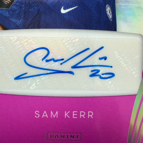 Panini Eternity WSL 25/26 Sam Kerr Auto /20 Chelsea Pink Women's Football Card