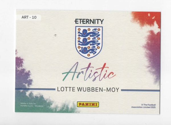 Panini Eternity 2025 Lotte Wubben-Moy Artistic Red /10 England Lionesses Card