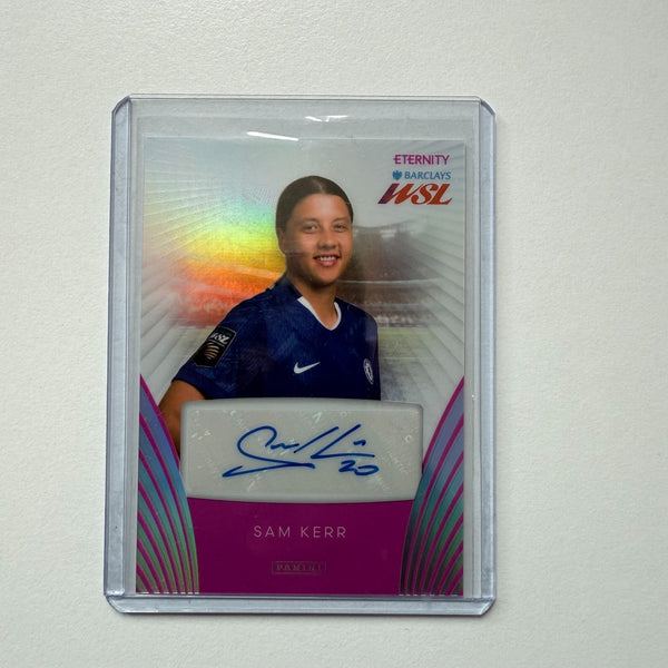 Panini Eternity WSL 25/26 Sam Kerr Auto /20 Chelsea Pink Women's Football Card